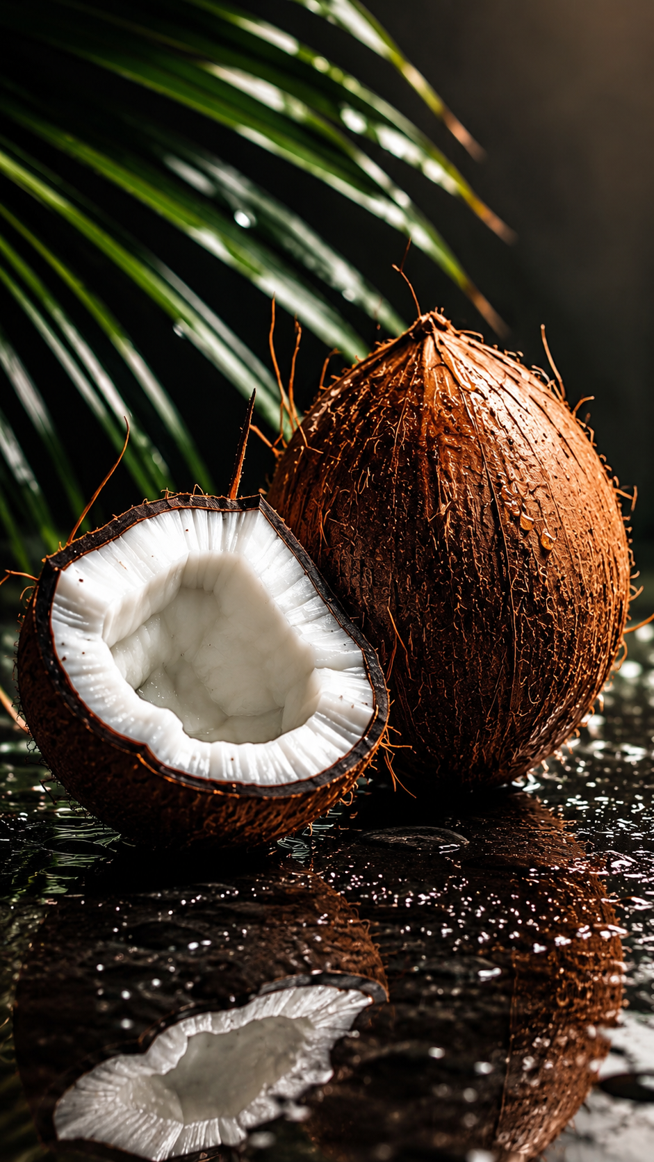 Dehusked Coconut
